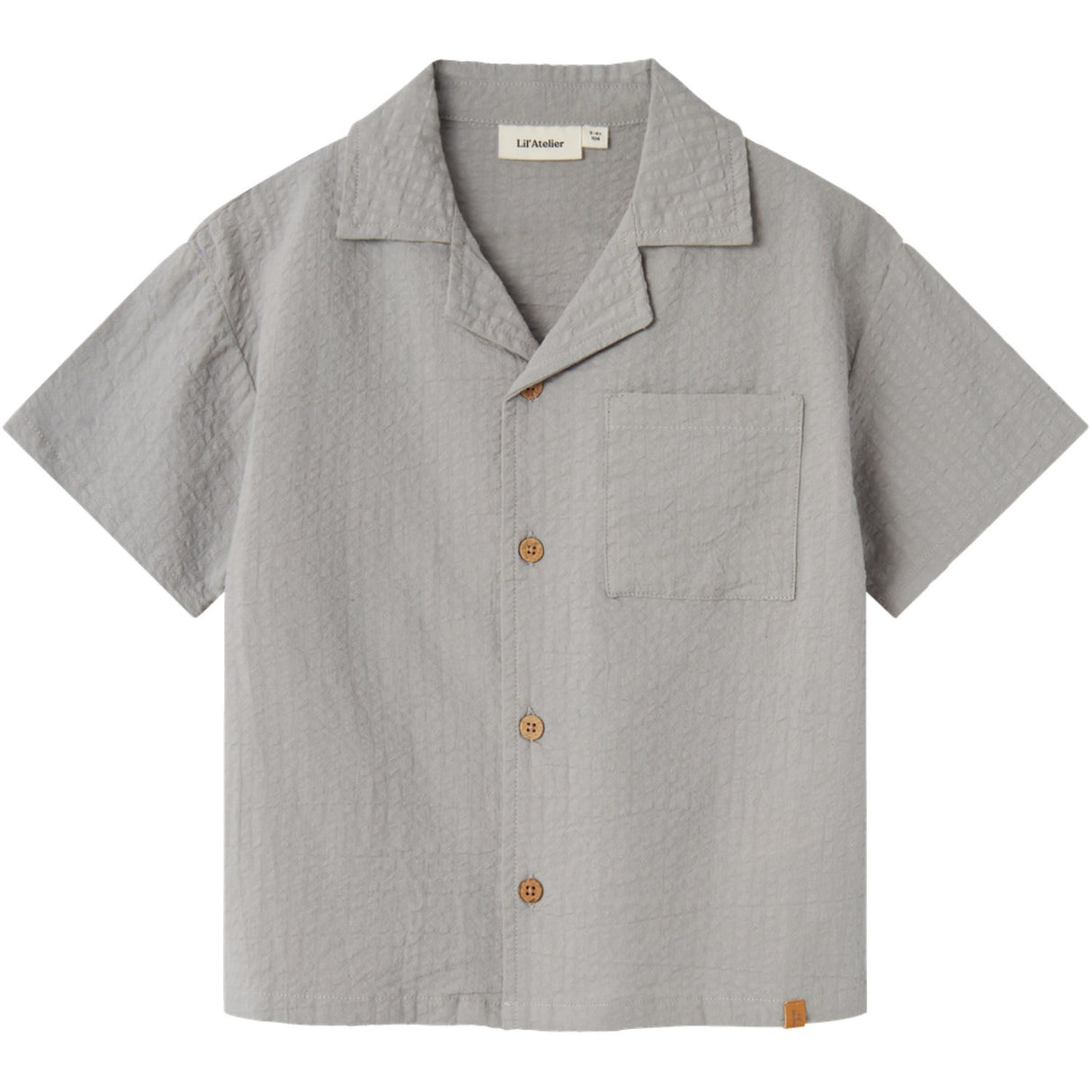 Lil'Atelier Limestone Homan Loose Shirt