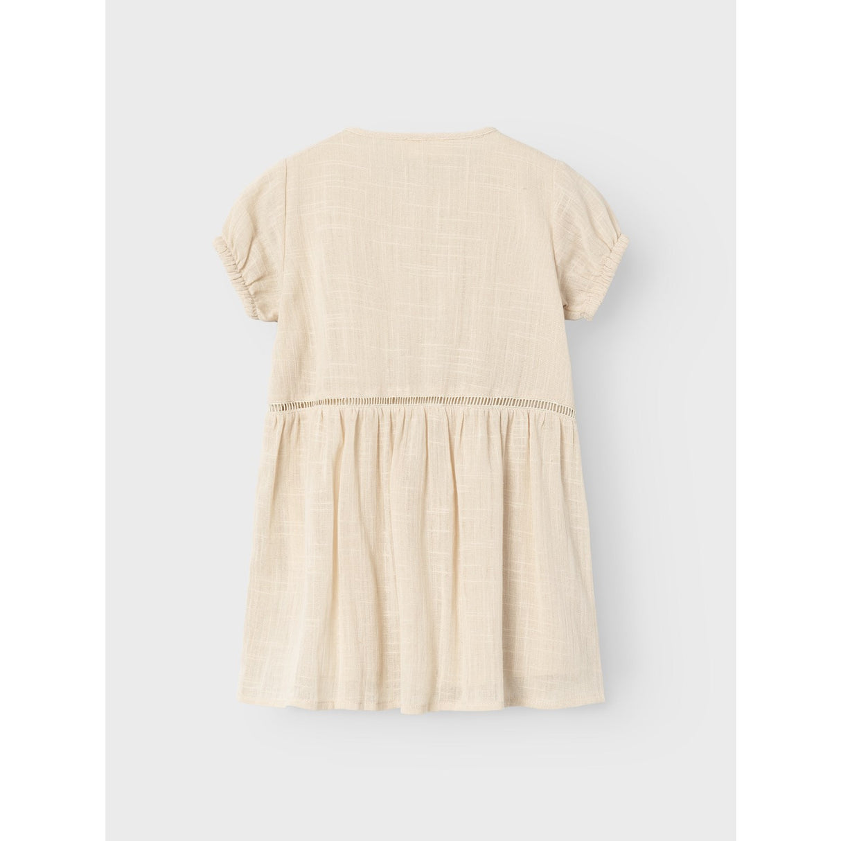 Lil'Atelier Bleached Sand Halla Loose Dress 2