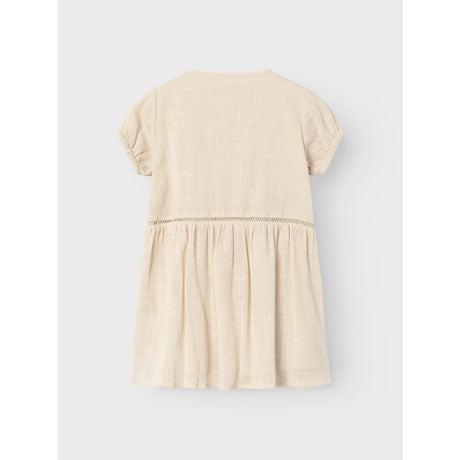 Lil'Atelier Bleached Sand Halla Loose Dress 2