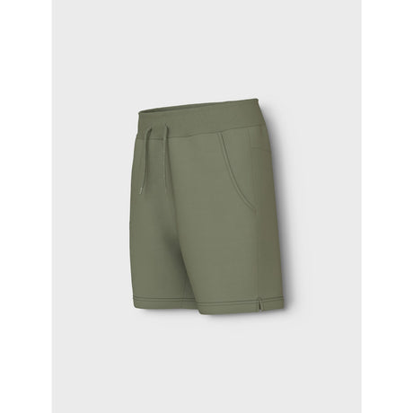 Name It Oil Green Vivasse Long Sweat Shorts 2