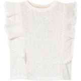 Name It Bright White Haftis Capsleeve Short Blouse