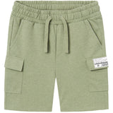 Name It Oil Green Hahippo Loose Sweat Shorts