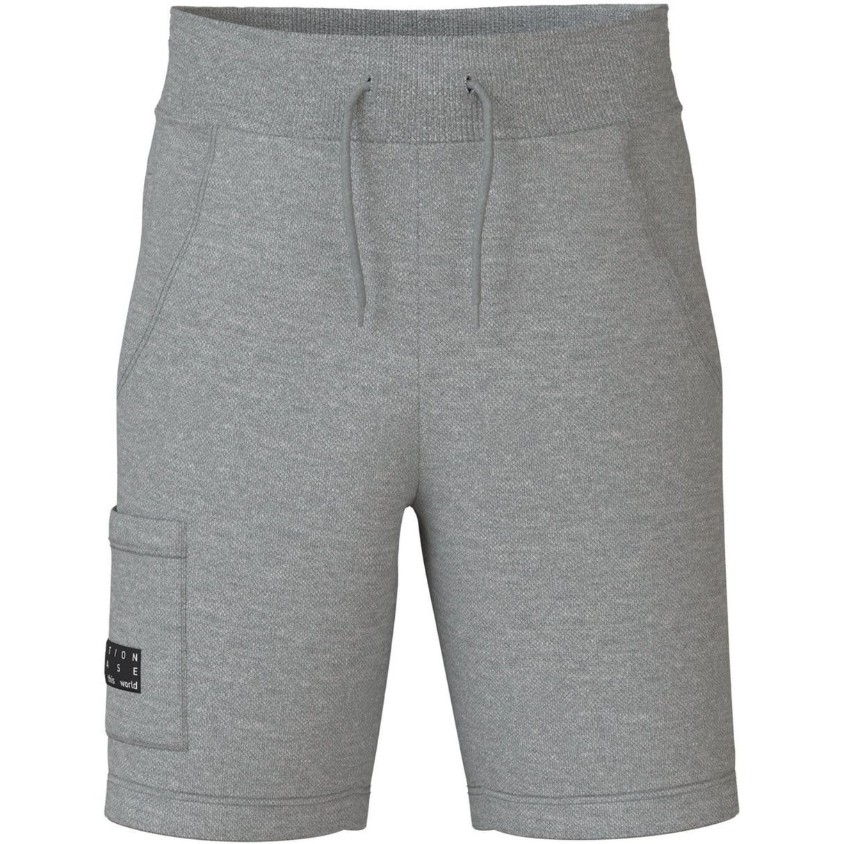 Name It Grey Melange Vivasse Long Sweat Shorts