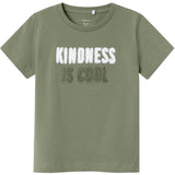 Name It Oil Green Heloop T-Shirt