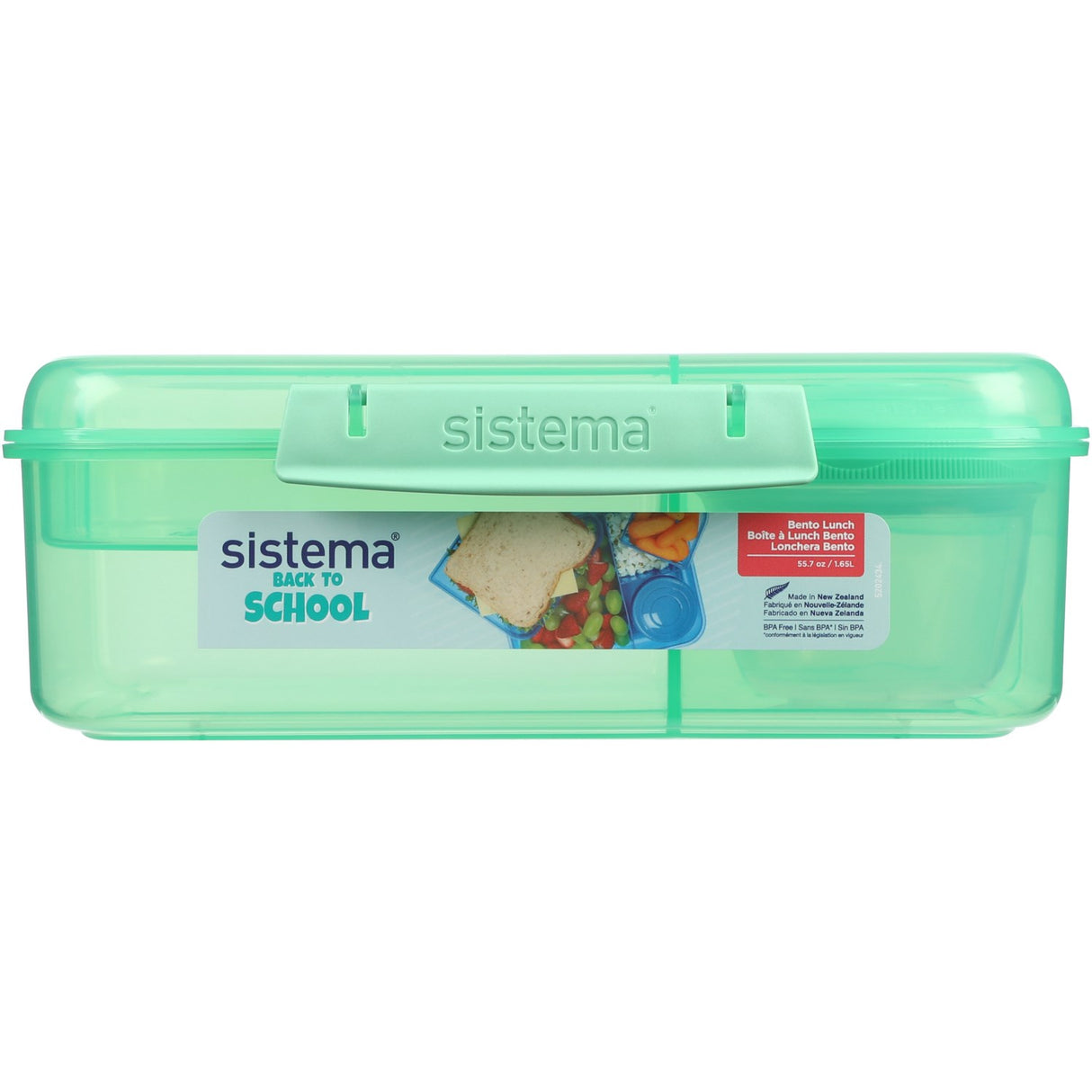 Sistema Bento Lunch Box 1,65 L Green 2