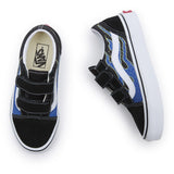 VANS Pixel Flame Black/Blue UY Old Shoeol V Sneakers