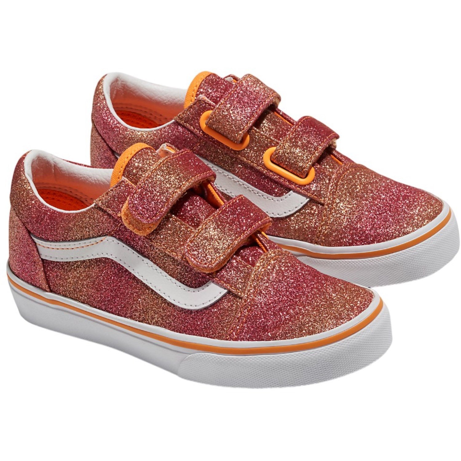 Buy VANS Sunrise Glitter Multi True White TD Old Shoeol V Sneakers Luksusbaby Luksusbaby KR