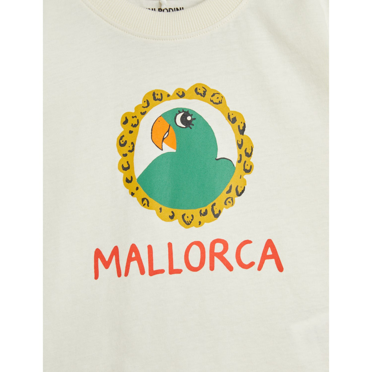 Mini Rodini Offwhite Parrot T-Shirt 3