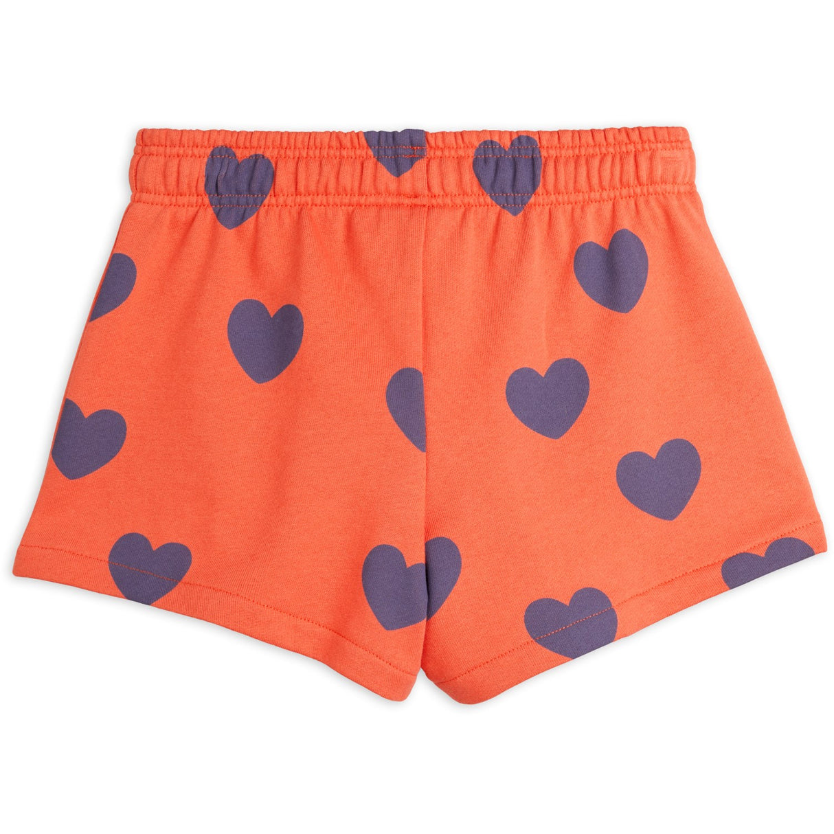 Mini Rodini Red Hearts AOP Sweatshorts 3