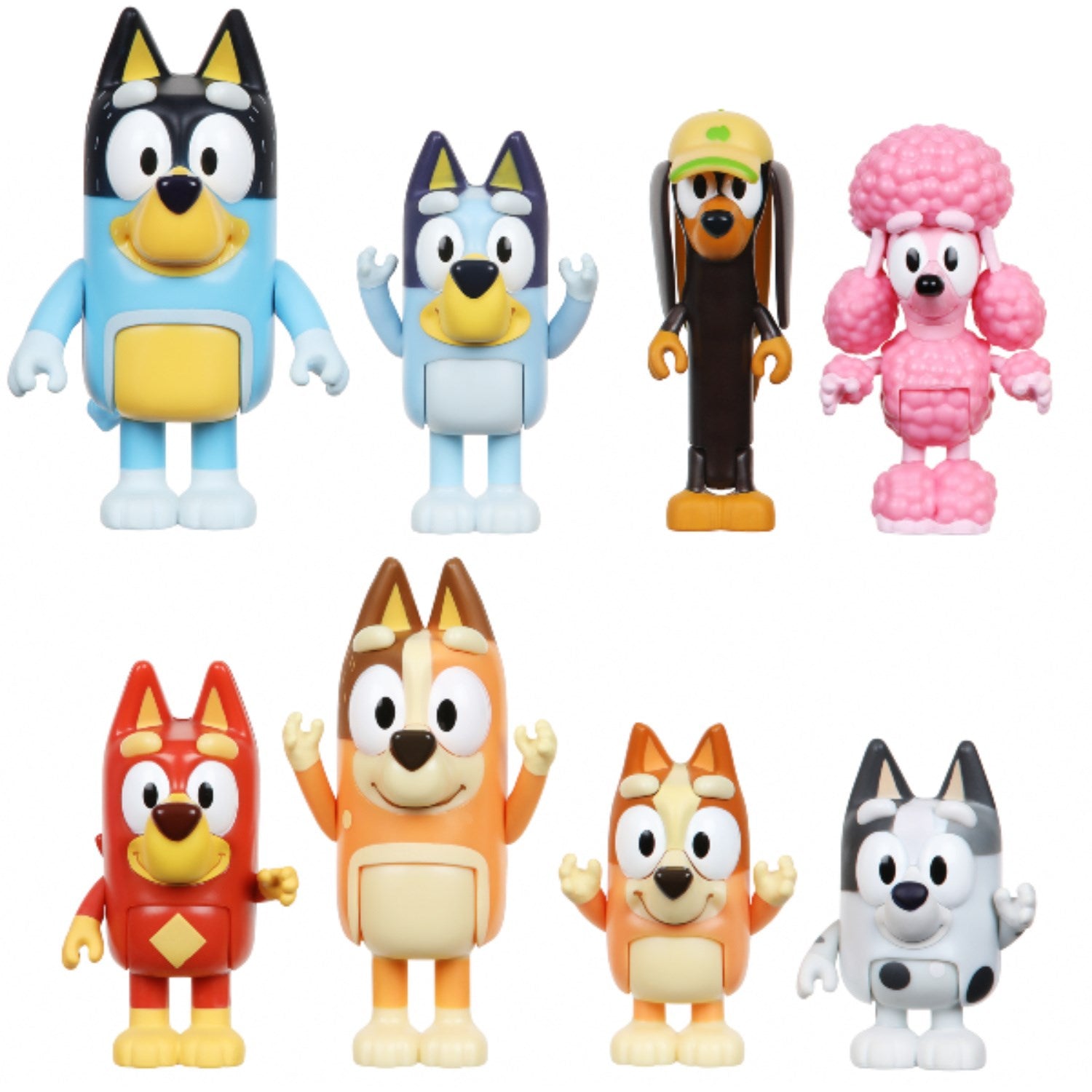 Bluey Figures 8-pack