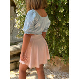 Vanilla COPENHAGEN English Rose swim skirt with shorts 2