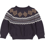 Müsli Mystery Blue Knit Jacquard Sweater 2