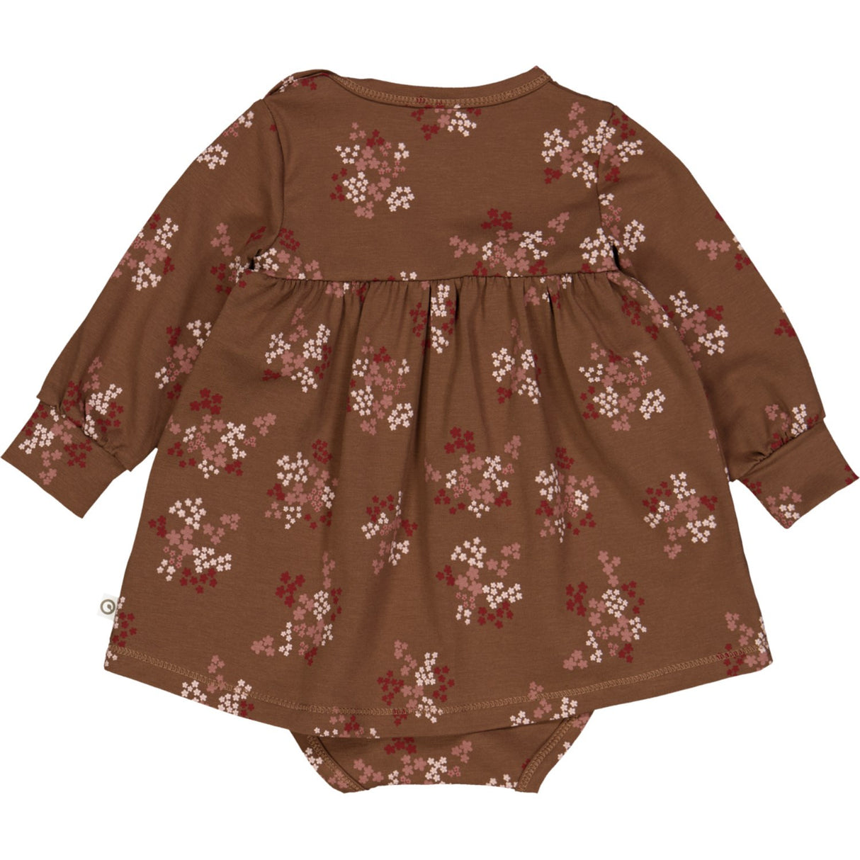 Müsli Bark/ Cabernet/ Nightingale Flora Dress Bodysuit Ls 5