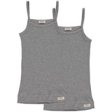 MarMar Modal Underwear Sleeveless 2-Pack (grey melange)