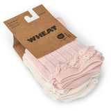 Wheat Powder 3 Pk Naja lace Socks 3