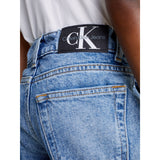 Calvin Klein Dad Denim Jeans Iconic Mid Blue