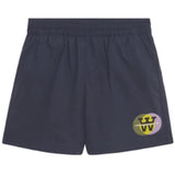 Wood Wood Navy Paw Eclipse Swim Shorts