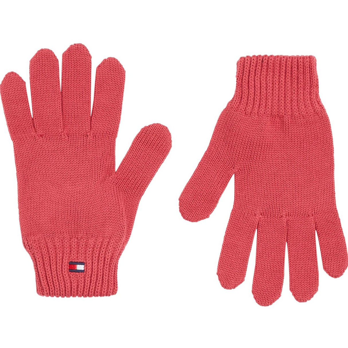 Tommy Hilfiger Heritage Pink Small Flag Gloves 2