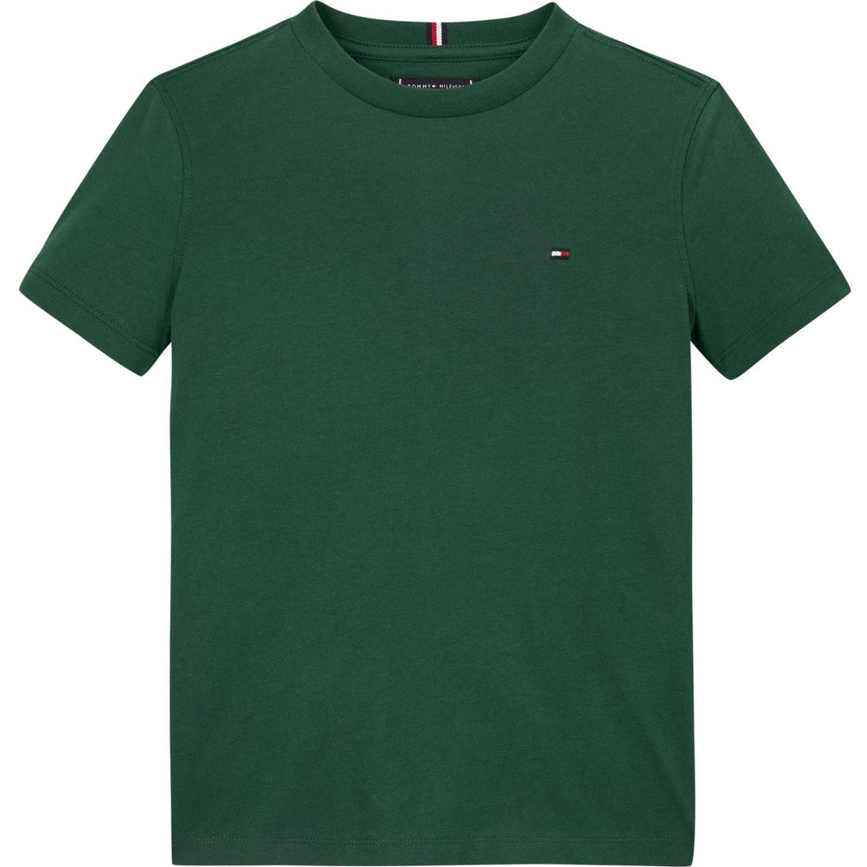 Tommy Hilfiger Ornamental Green Essential Cotton Reg Fit Tee Ss