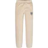 Tommy Hilfiger Heathered Oat Script Velour Pants