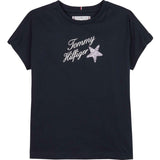 Tommy Hilfiger Desert Sky Sequins Foil Tee Ss