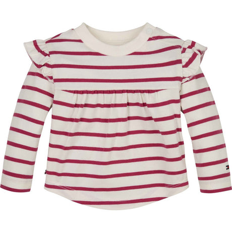 Tommy Hilfiger Heritage Pink Stripe Nautical Stripe Girl Blouse