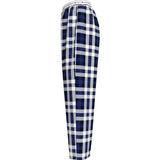 Tommy Hilfiger Heritage Check Midi Blue Ink Flannel Pants Print