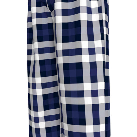 Tommy Hilfiger Heritage Check Midi Blue Ink Flannel Pants Print