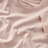 Calvin Klein Peach Whip Signage Slim Tee Ss 2