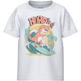 Name It Bright White Surfs Up Vux T-Shirt