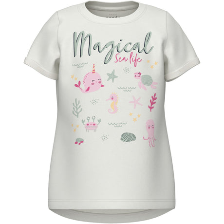 Name It Bright White Magical Sealife Vix T-Shirt