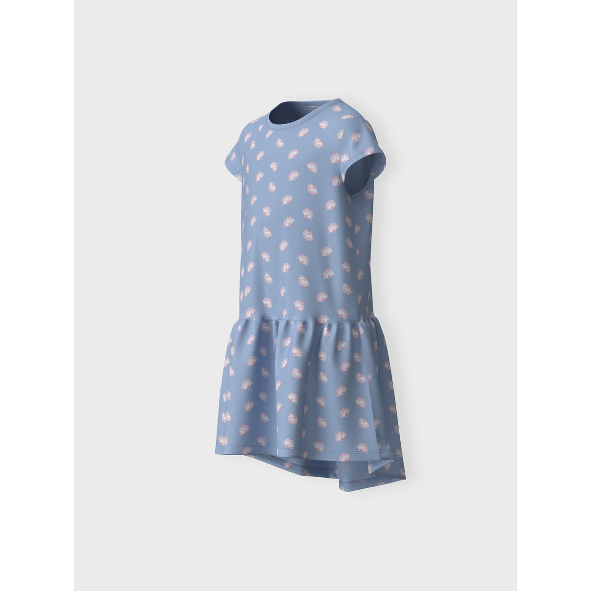 Name It Chambray Blue Seashells Vigga Capsl Dress 2