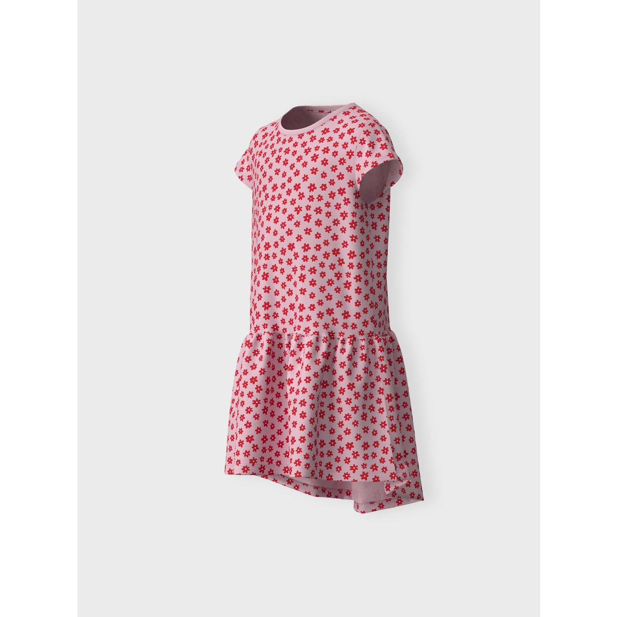 Name It Parfait Pink Red flowers Vigga Capsl Dress 2