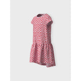 Name It Parfait Pink Red flowers Vigga Capsl Dress 2