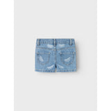 Name It Denim Blue Citrus Rose Regular Denim Shorts 3