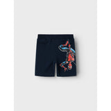 Name It Dark Sapphire Mu Spiderman Long Sweat Shorts 3