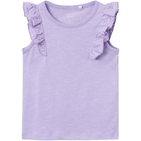 Name It Purple Rose Jamilla Cap Top