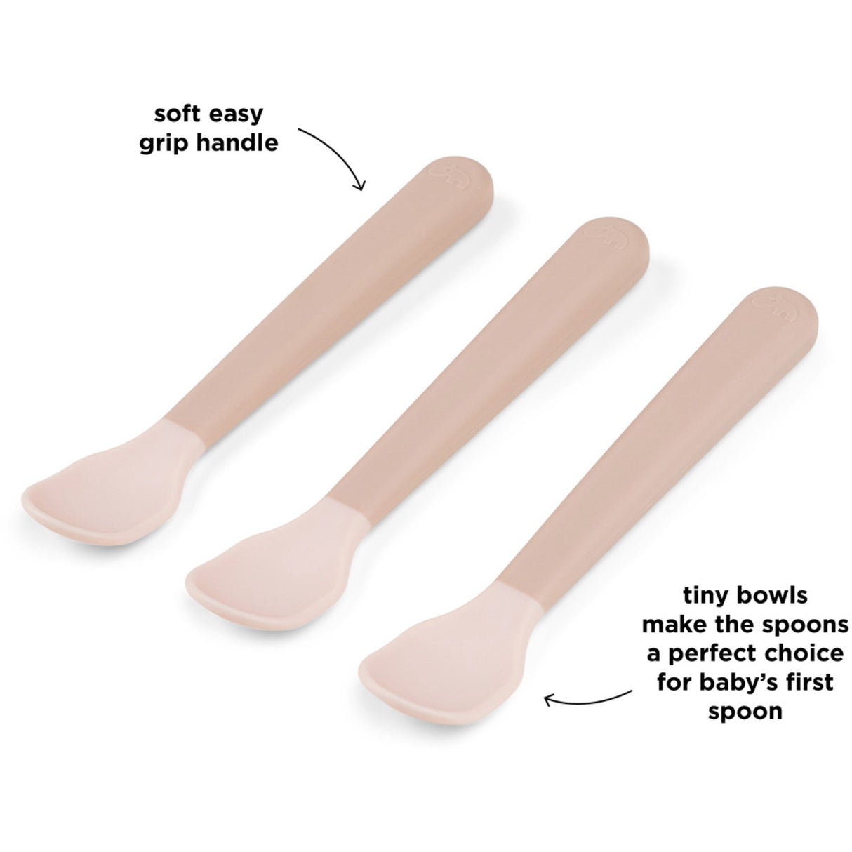 DonebyDeer Foodie Easy-Grip Babyske 3 Piece Pudder 4