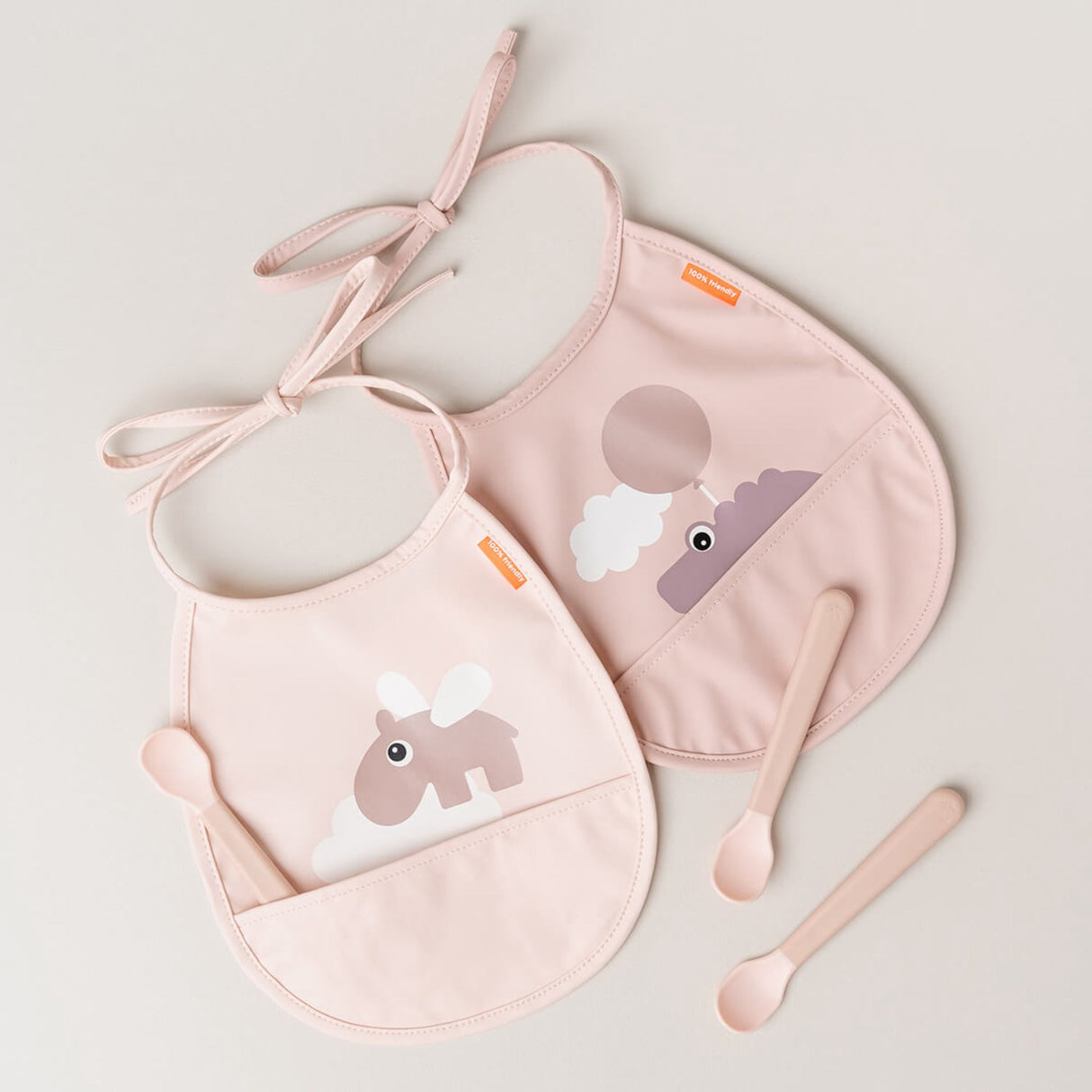 DonebyDeer Foodie Easy-Grip Babyske 3 Piece Pudder 2