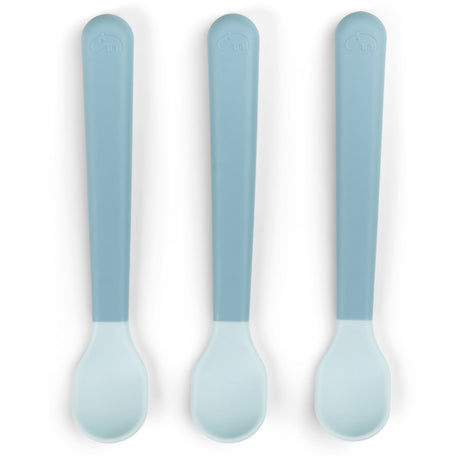 DonebyDeer Foodie Easy-Grip Babyske 3 Piece Blå