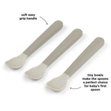 DonebyDeer Foodie Easy-Grip Babyske 3 Piece Sand 3