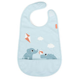 DonebyDeer Bib W/Velcro Playground Blue