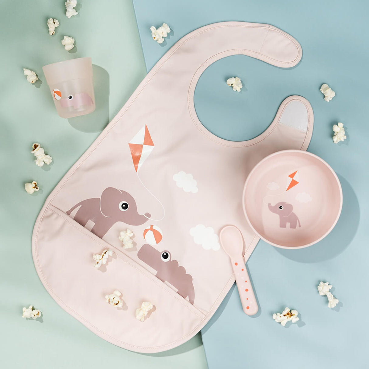 DonebyDeer Foodie Første Dinner Set Playground Pudder 3