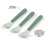 DonebyDeer Foodie Easy-Grip Babyske 3 Piece Grøn 6