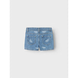 Name It Denim Blue Citrus Rose Regular Denim Shorts 4