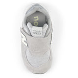 New Balance 574 NEW-B Hook & Loop Sneakers Concrete