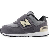 New Balance 574 NEW-B Hook & Loop Sneakers Magnet