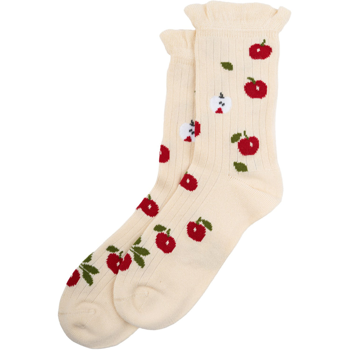 minipop® Apple Bamboo Motif Socks