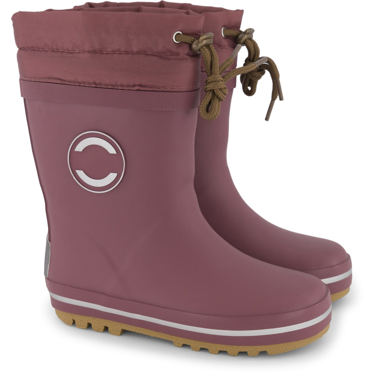 Mikk-Line Rose Brown Winter Wellies