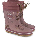 Mikk-Line Rose Brown Winter Wellies